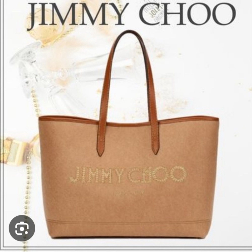 Jimmy Choo LOGO FELT TOTE
OFET | 028
CHAMOIS/WOOD